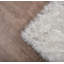 Tapis blanc / gris à poils longs fabriqué à la main Macie-Rose-1302621264