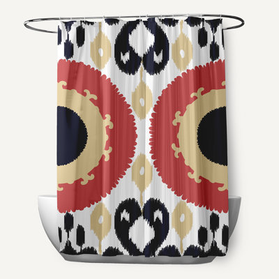 Rideau de douche Boho