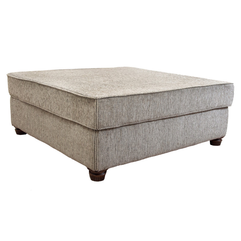 Sarthe 113cm Wide Square Cocktail Ottoman, Turin Purple