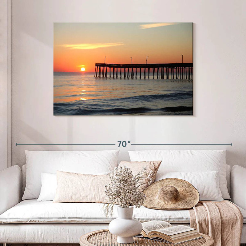 Keesha Virginia Pier At Sunset