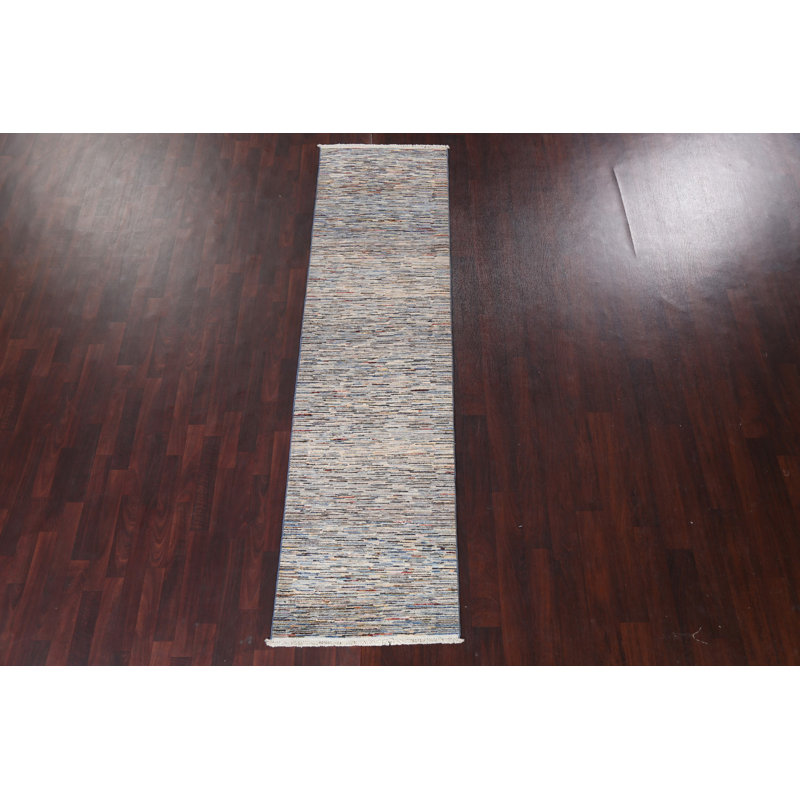 Tapis rayé Gabbeh 3 x 10