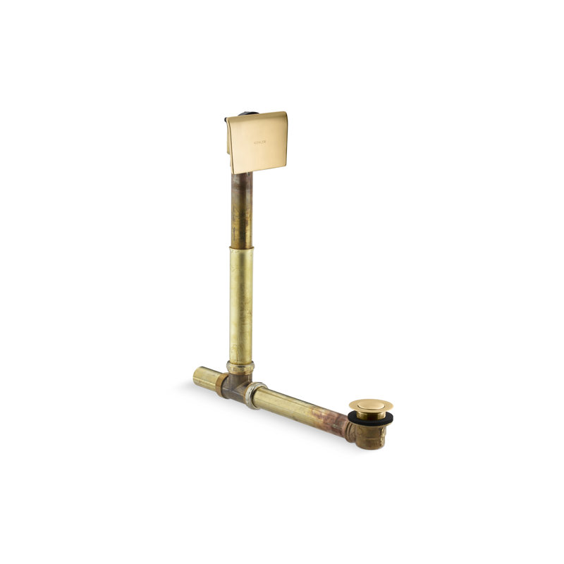 Drain de baignoire Clearflo, Laiton brossé