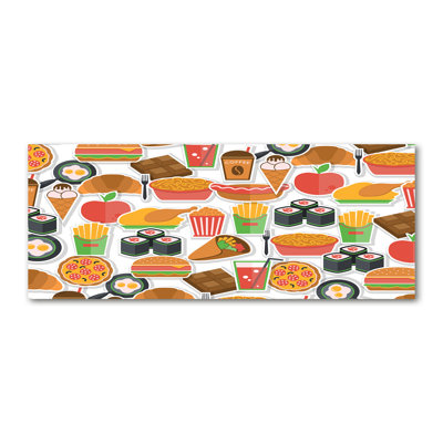 Fast Food - Wrapped Canvas Print