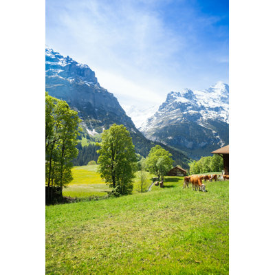 Paysage de Suisse par Serrnovik - Photographie sur toile tendue