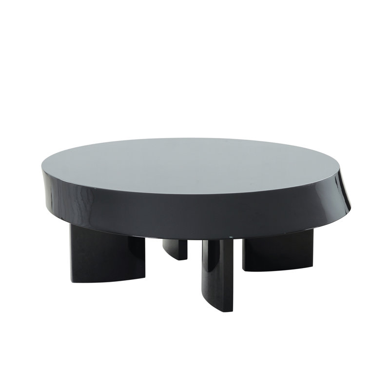 Table basse Rivano Design Shiny Black, l 43,7 po
