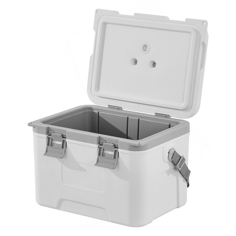 Glacière portative 21 pte, glacière isotherme, capacité de 30 canettes avec sangle à poignées