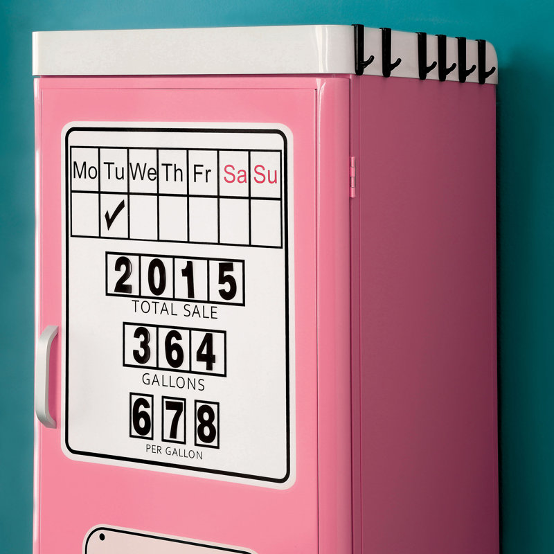 Trevion 22'' Wide Kids Armoire, Pink