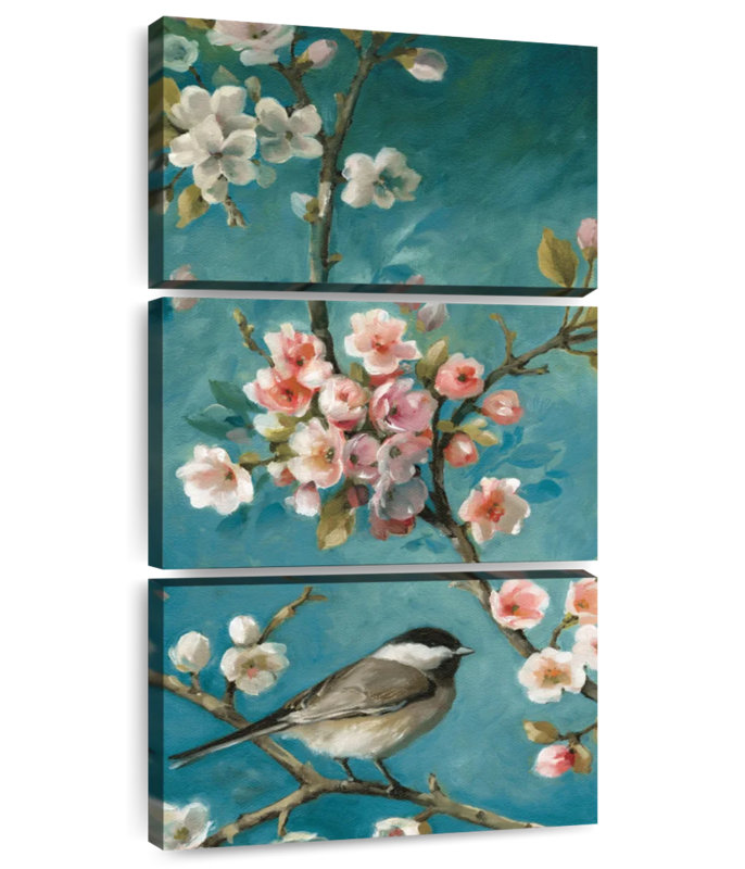 Floral Blossom III, H 27 po x l 12 po