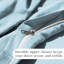 Ensemble de literie Southshore Basics de Southshore Fine Linens, coloris bleu pâle, en microfibre doublement brossée, fermeture éclair invisible et attaches aux coins, 2 taies d'oreiller, taille grand lit/queen-336246574-336246587