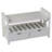 Shoe Storage Bench with Drawers, Entryway Bench with Open Shelf, Wooden Hallway Organizer for Foyer or Bedroom-61234024