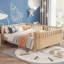 Lit plateforme en bois avec rails-873391692-873391690