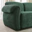 Canapé modulaire en chenille de 93 pouces de longueur avec structure en fer robuste pour le confort et le style du salon