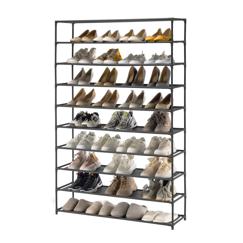36 Pair Shoe Rack, Black