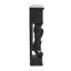 Accessoire de foyer d'extérieur en bois 45 po x 9,5 po