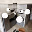Pamplona Glass Flush Mount-602761102