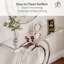 Mirrored Console Table With Crystal Accents-1484005035