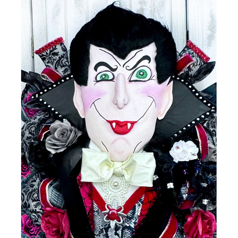 Couronne d'Halloween 24 po Dracula