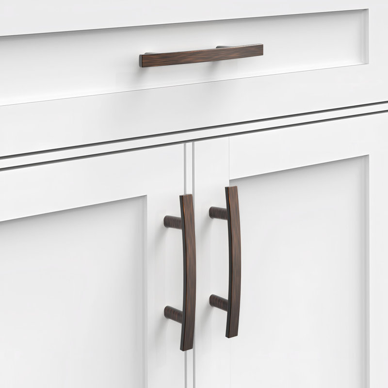 Cabinet and Drawer Arch Pull, Oil Rubbed Bronze, 5"