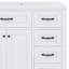 Meuble-lavabo 36 po avec lavabo en céramique 36 po, meuble-lavabo autoportant avec 2 tiroirs-803225947