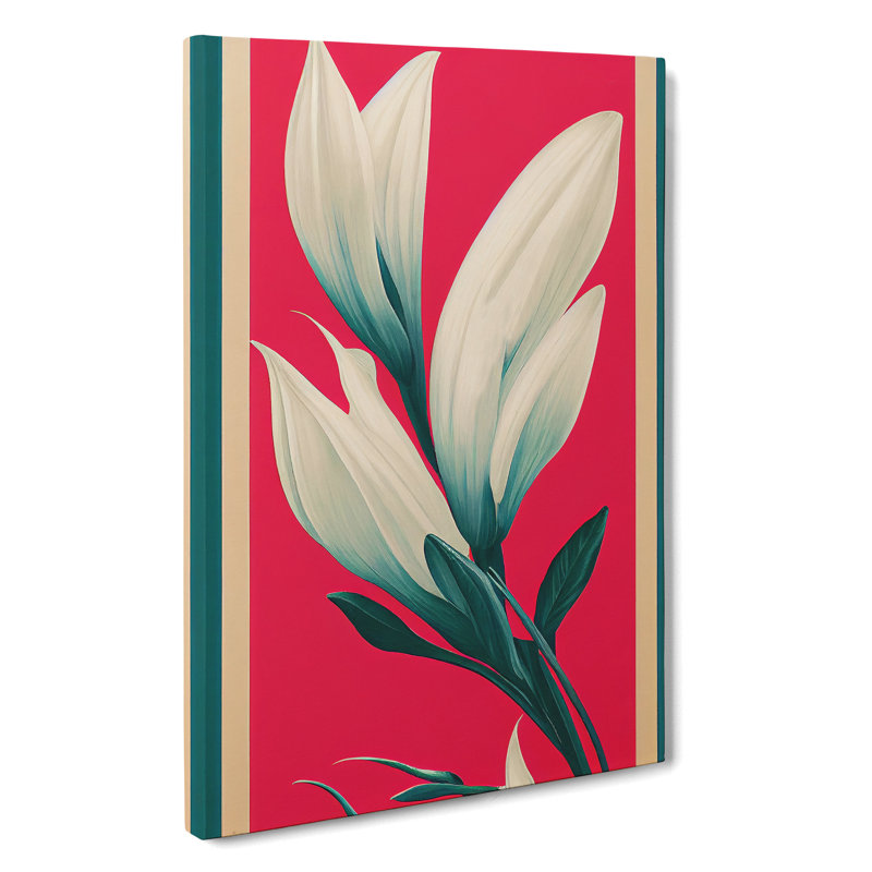 A Wonderful Flower - Wrapped Canvas Print, 50cm H x 35cm W x 3cm D