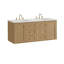 Laurent 60" Double Vanity, Light Natural Oak W/FreePower Wireless Charger-1613870803-1616708385
