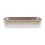 Plat de cuisson rectangulaire en acier inoxydable