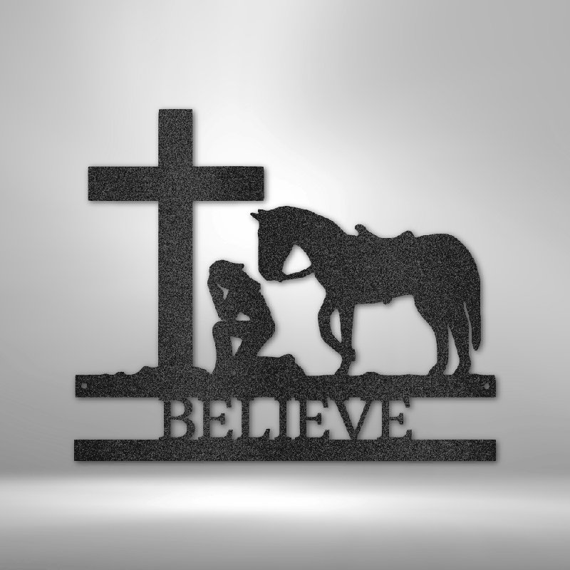 Scripture Walls, H 14,25 po x l 14,5 po x P 0,5 po, Noir, Oui