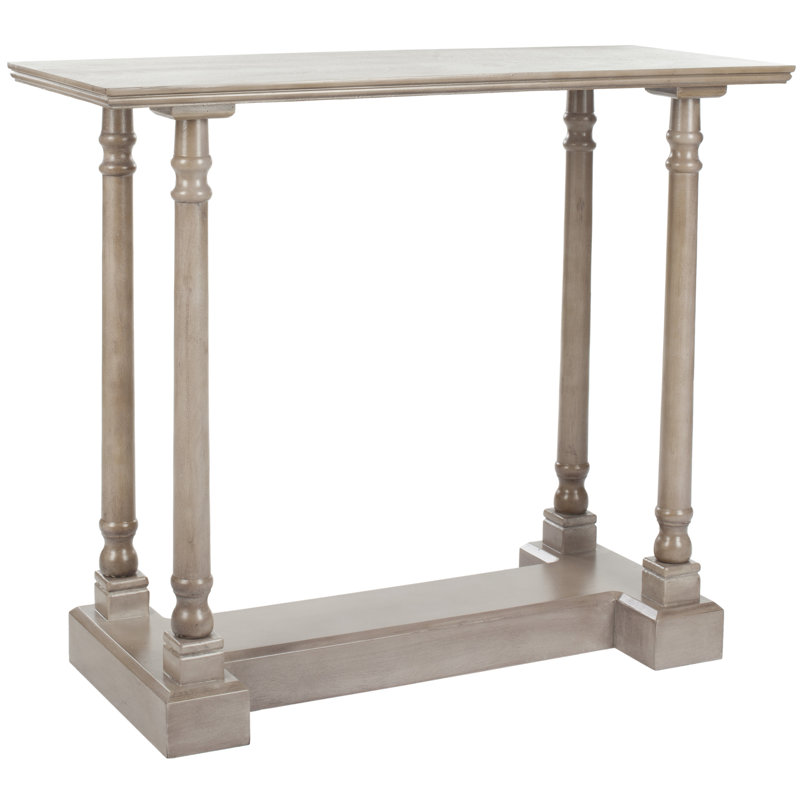 Beckenham 96cm Solid Wood Console Table, Grey