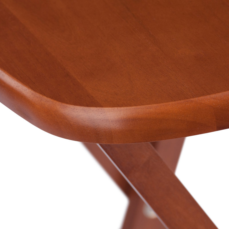 Lucca 5-pc Snack Table Set, Teak, Brown