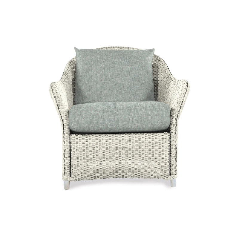 Weekend Retreat Outdoor Lounge Chair, Linen, Demo Oatmeal
