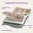 Pavelina Abstract Machine Washable Non-Slip Brown / Beige Performance Indoor Area Rug-812259828-812259832