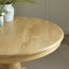 Aviya Extending Solid Wood Table With Eubanks Linen Fabric Chairs - Traditional Rustic Farmhouse-111361559-111361556