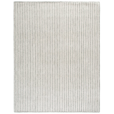 Martha Stewart Hand Tufted Wool;Cotton Striped Indoor Rug