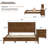 Solid Wood Panel Bedroom Set-117215325-117215322