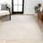 Atzi High-Low Minimalist Curve Geometric Ivory/Cream Indoor/Outdoor Rug-830474523