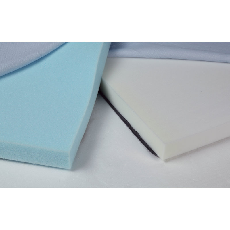 Leni 2'' Memory Foam Mattress Topper, California King