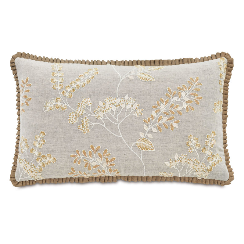 San Savino Floral Linen Throw Pillow