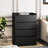 Black 4 Sideboard For Living Room - Storage Cabinet, 25.03x15.46x39.42 Inches 4 Drawers, Inches, 67.4lbs, Adds Elegance To Books & Multimedia