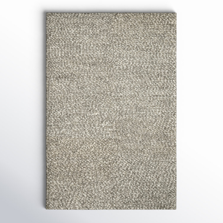 Charter Handwoven Wool Stone Area Rug