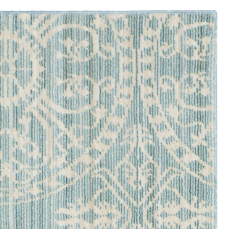 Vidrio Geometric Alpine/Cream Area Rug, Rectangle 5' x 8'