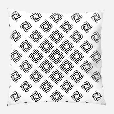 Coussin abstrait