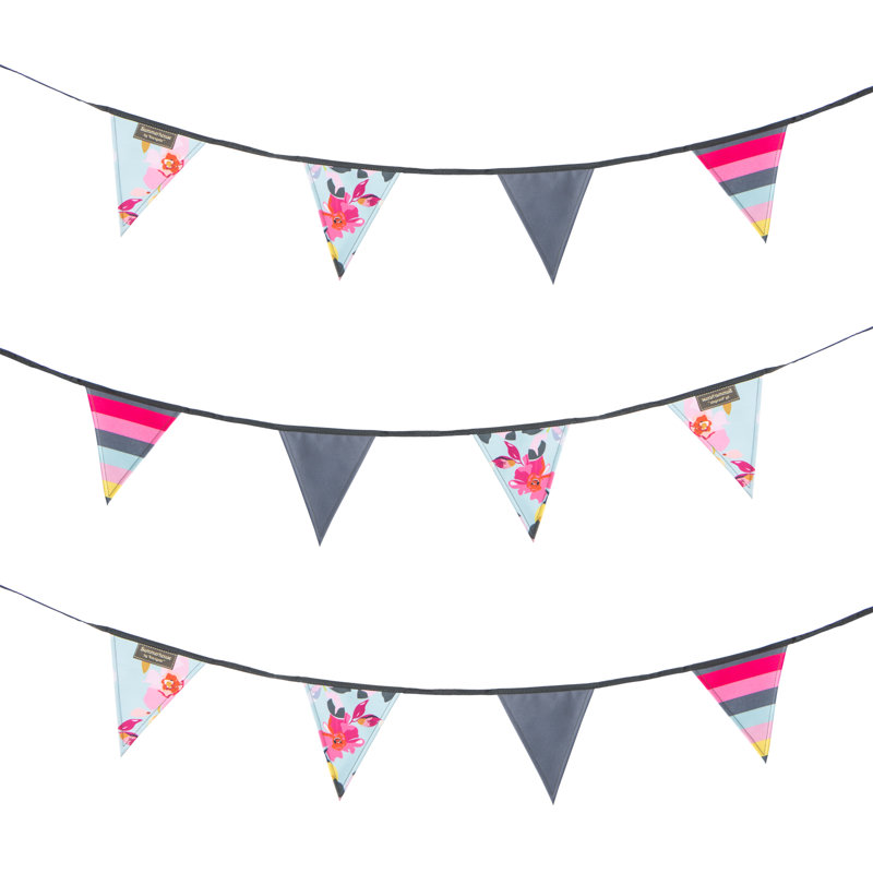 Double Sided 18cm H x 500cm W Microfibres Pennant