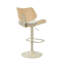Swivel Yes Bar Stool with Steel Frame