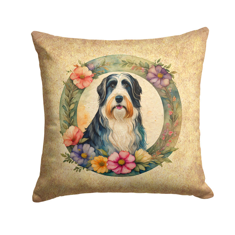 Coussin décoratif, H 14 po x l 14 po x P 3 po