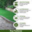 Brontie 30mm Kids & Pet-Friendly Artificial Grass For Patio-7m(23') X 2m(6'6")-14m²