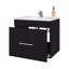 Ensemble de meuble-lavabo flottant 1 tiroir avec lavabo-1655107368