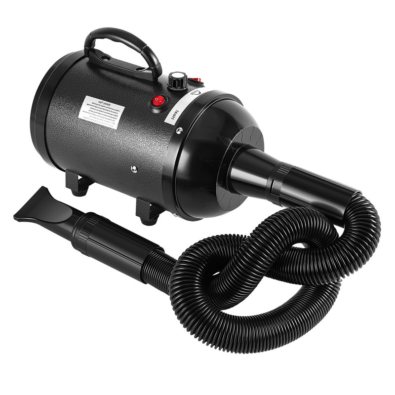 Dog Dryer With 5 Nozzle 5.2HP/3800W, Noir