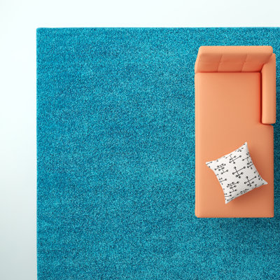Tapis turquoise Zuniga