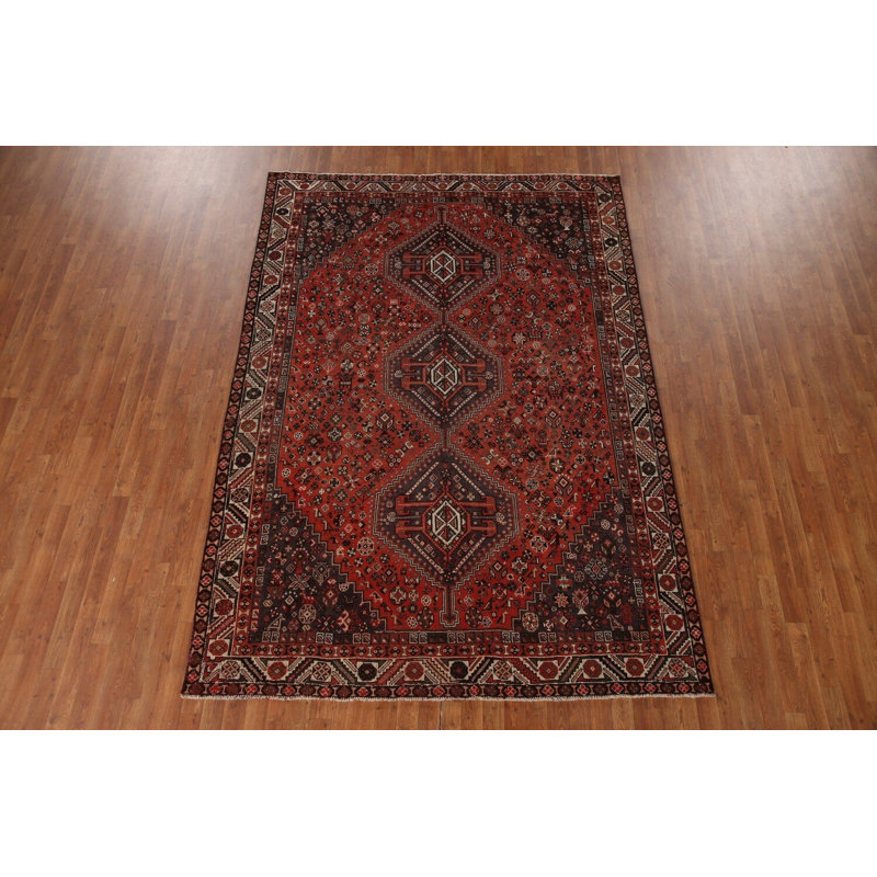 Tapis traditionnel tribal en laine 7 x 10