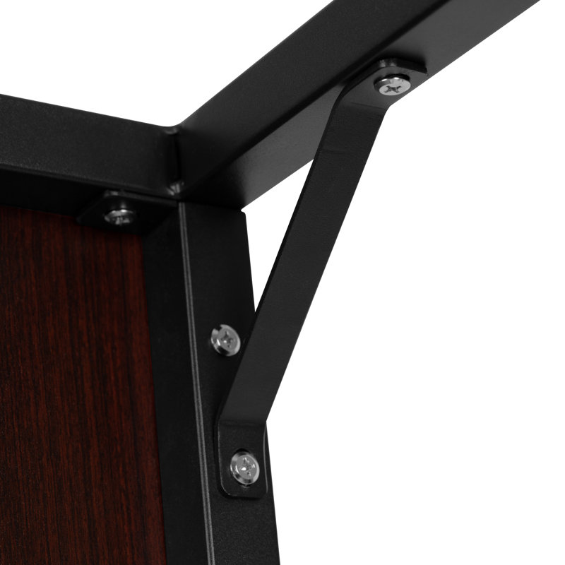 Industrial Modern Desk - Commercial Grade Office Computer Desk and Home Office Desk, 74.9cm H x 120cm W x 59.7cm D